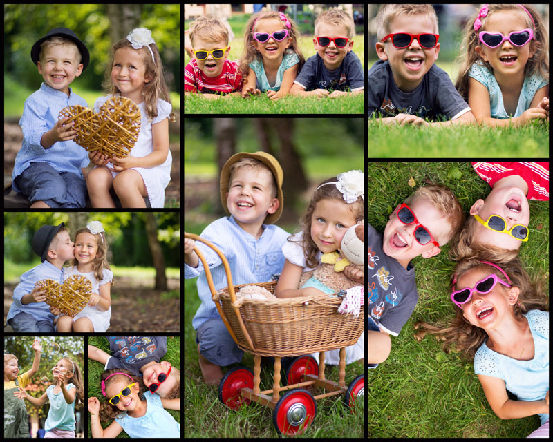 开心的幸福小孩子摄影高清图片