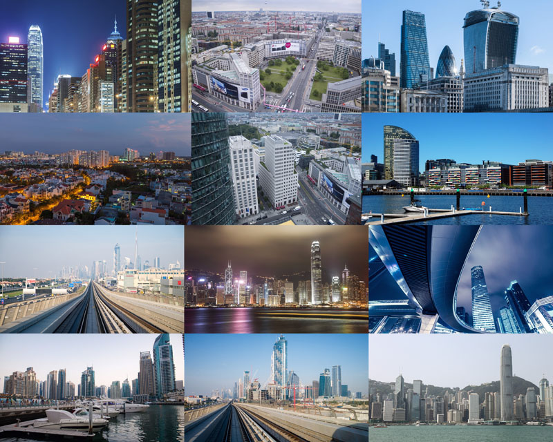 国外高楼城市摄影高清图片