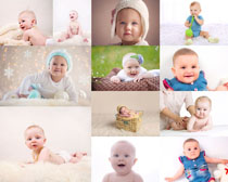 微笑可爱baby摄影高清图片
