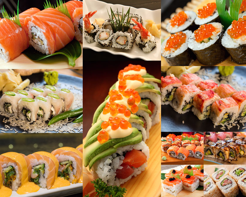 日本寿司摄影高清图片