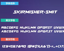 Skirmisher-Semitalic英文字體下載