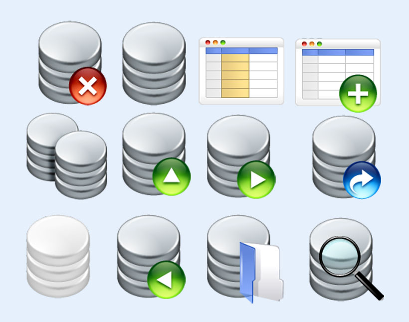 数据库图标PNG图标 - 爱图网设计图片素材下载