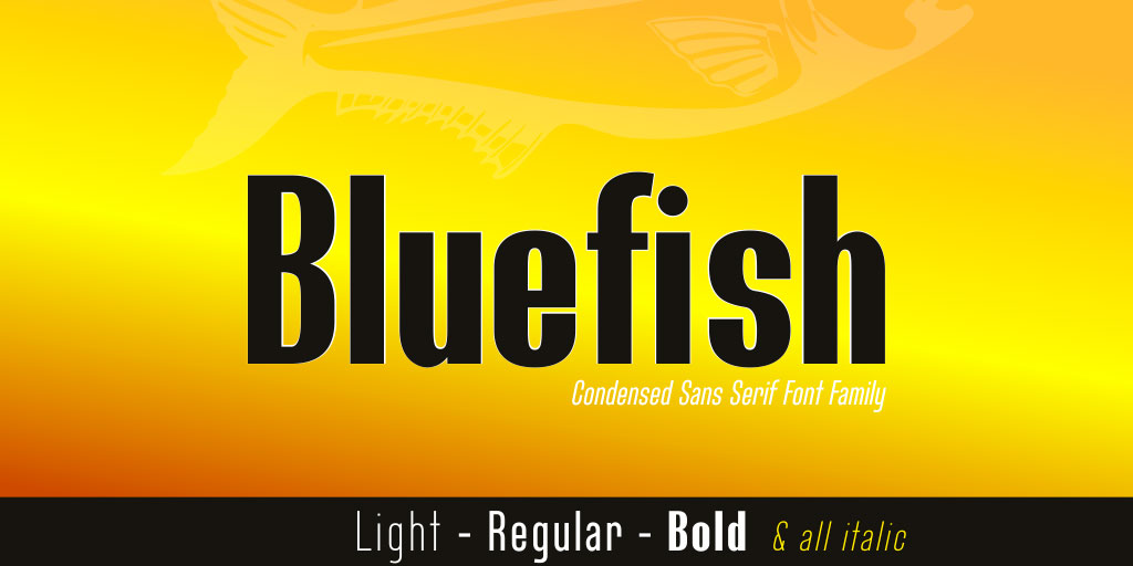 Bluefish Demo Font Family Ӣ