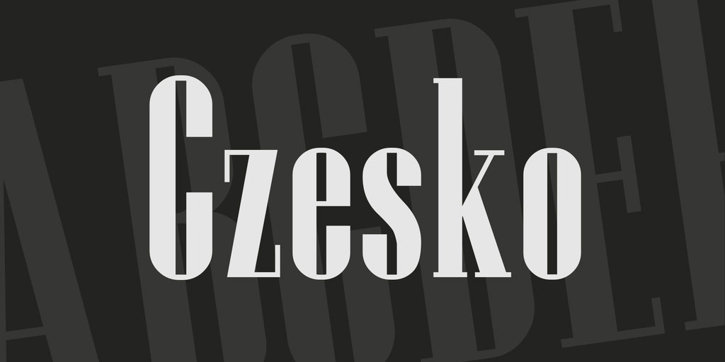 Czesko Font Ӣ