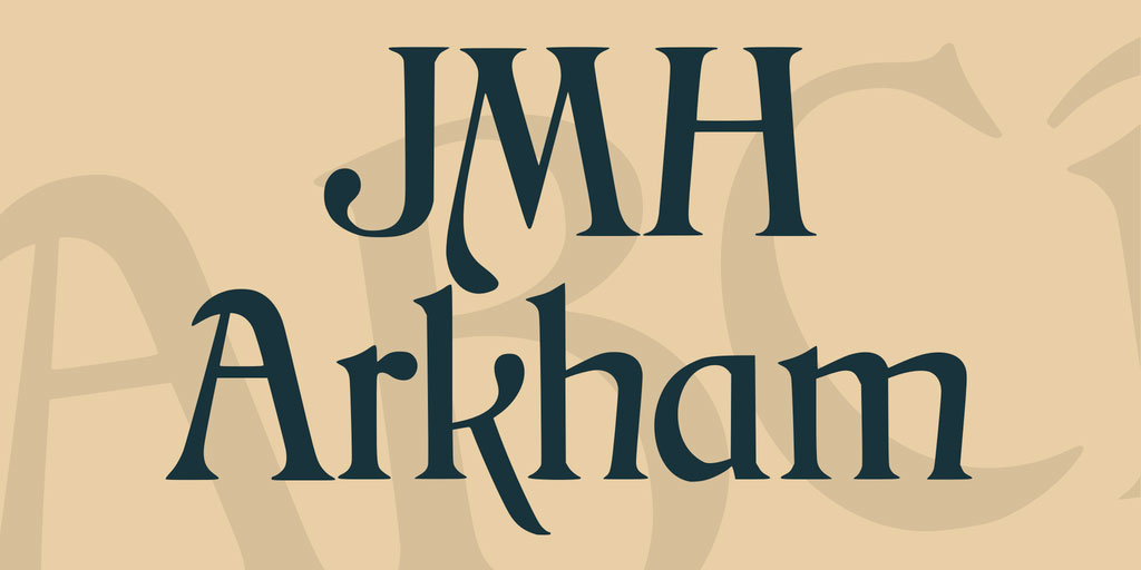 JMH Arkham Font Ӣ