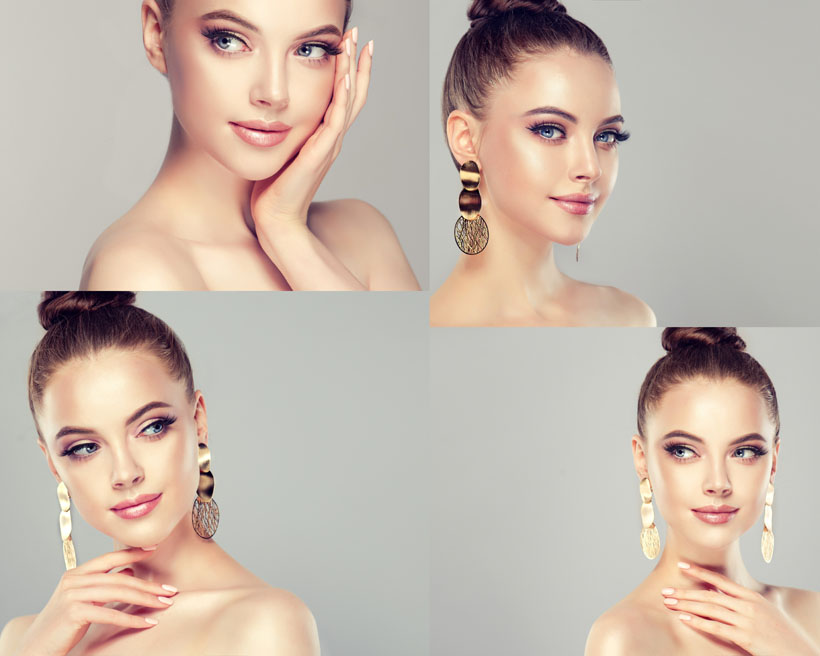 欧美化妆美容女性摄影高清图片