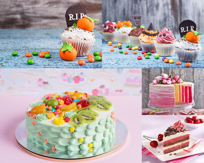 漂亮的甜美蛋糕食物摄影高清图片 第1页