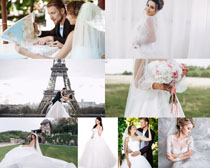 外國婚紗寫真男女攝影高清圖片