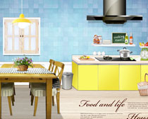 厨房设计风格设计PSD素材