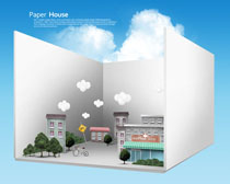 房屋环境模型设计PSD素材