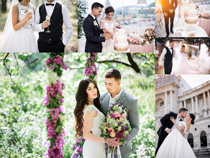 婚礼国外男女摄影高清图片