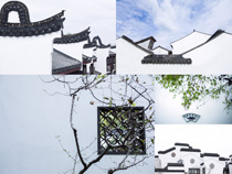 中国风极简建筑摄影高清图片