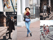 欧美时尚街拍人像摄影高清图片