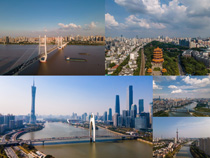 城市建筑桥风景拍摄高清图片
