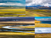 草原自然風光攝影高清圖片