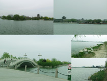 聊城東昌湖旅游風景攝影高清圖片
