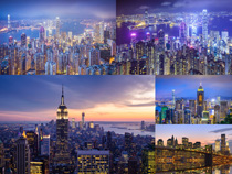 香港城市美景攝影高清圖片