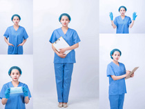 医疗护士人员拍摄高清图片
