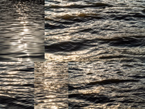 夕陽湖泊攝影高清圖片