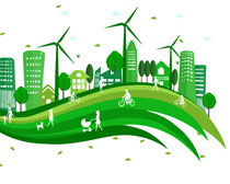 城市发展生态环保PSD素材