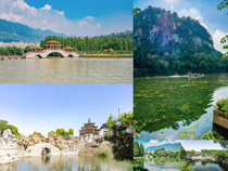旅游湖泊湖水自然風景拍攝高清圖片