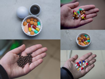 藥品治療藥片膠囊攝影高清圖片