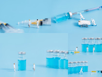 医疗接种疫苗拍摄高清图片