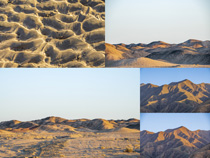 沙丘高山風景拍攝高清圖片
