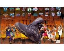 NBA运动鞋广告素材
