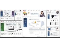 韩国产品数码商务网页设计模板