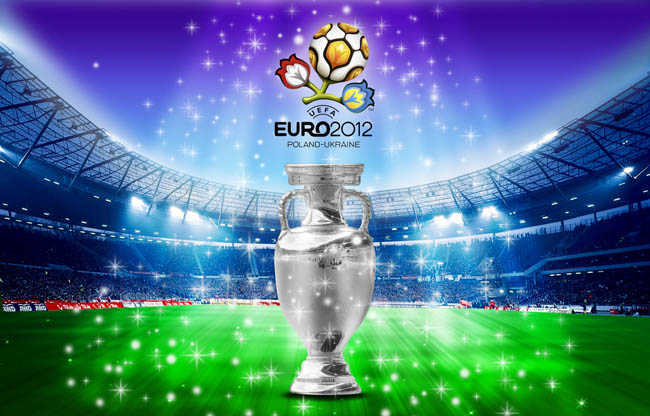 2012年欧洲杯主题海报设计PSD素材