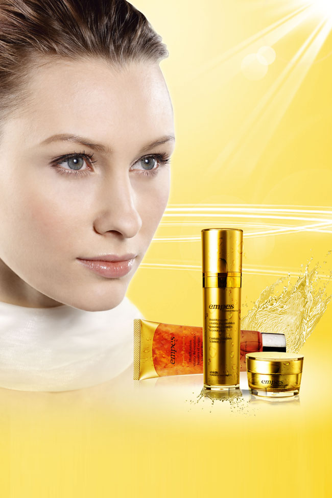化妆护肤品产品广告PSD素材